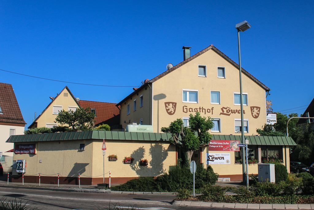 Hotel-Restaurant und Gästehaus Löwen Süßen Exterior foto